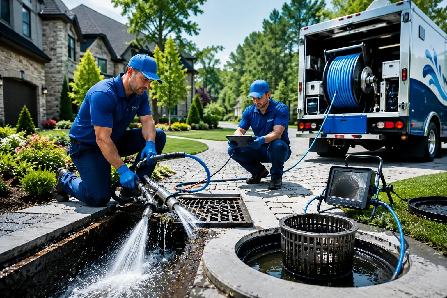 Local outdoor drain cleaning professionals in Luray, KS