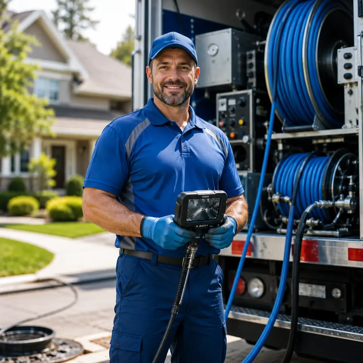Local outdoor drain cleaning specialists in Luray, KS